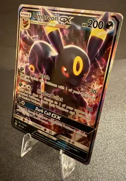 Pokemon - Umbreon GX, #80/149, Sun & Moon Base Set: Ultra Rare Holo (NM) - Image 2