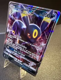 Pokemon - Umbreon GX, #80/149, Sun & Moon Base Set: Ultra Rare Holo (NM) - Image 5