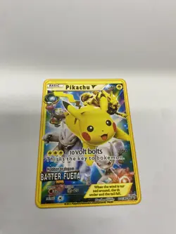 Pikachu V Gold Metal Pokemon Card-Collectible Gift Display！Christmas HOT - Image 1