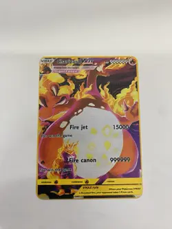 Charizard Vmax Gold Metal Pokemon Card-Collectible Gift Display！HOT - Image 3
