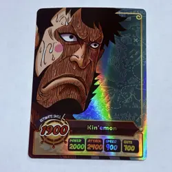 Kin’emon- One Piece Trading Card Game Holo Foil Cool Art Tc8 - Image 1