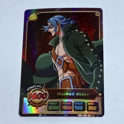 Masked Deuce - One Piece Trading Card Game Holo Foil Cool Art Tc8 - Image 1
