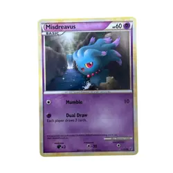Misdreavus Pokemon Card 57/90 Rising Rivals 2010 Nintendo - Image 1