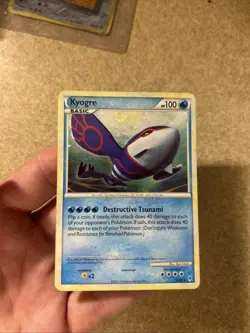 *NM-* Kyogre Call of Legends 12/95 Pokemon TCG Holo Rare Card 2011 - Image 1