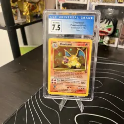 CGC 7.5 Charizard 2000 Base Set 2 4/130 Holo Pokemon Card - Image 3