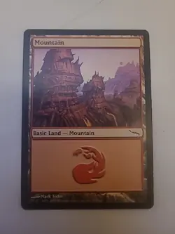 MTG - Mountain - 299 - Mirrodin - Regular - Image 1