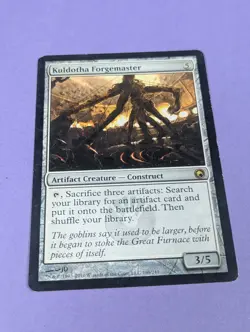 MTG Magic: Scars of Mirrodin: Kuldotha Forgemaster #169/249 Rare - LP - Image 1