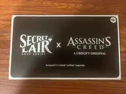 MTG Secret Lair X Assassin’s Creed: Lethal Legends Non Foil Sealed - Image 1