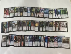 Lot of 92 Mtg Magic Ravnica Remastered Cards Including Regular, Rare and Foil - Image 1