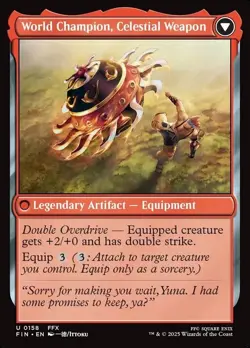 MTG Magic the Gathering Sidequest: Play Blitzball (158/764) Final Fantasy NM - Image 2