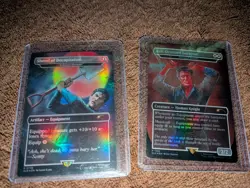 MTG Magic the Gathering Foil NM Ash Destined Survivor Secret Lair 1352 Evil Dead - Image 1