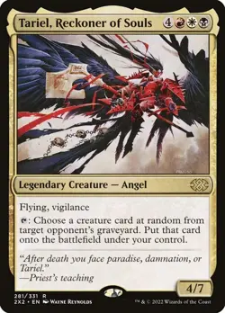 FOIL Tariel, Reckoner of Souls MTG | NM/EX | Double Masters 2022 - Image 1