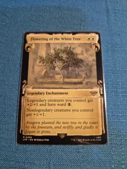 MTG LOTR Flowering of the White Tree SPECIAL EDITION SCROLL #466 Lord of Rings - Image 1