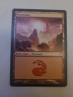 Mountain (300) #300 (NM) Champions of Kamigawa CHK Magic MTG - Image 1