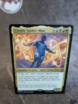 MTG, Cosmic Spider-Man (#0127) Spider-Man, Non-Foil, NM Rare - Image 1