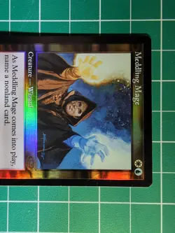 MTG Meddling Mage Foil NM-Mint English Planeshift Magic The Gathering - Image 2