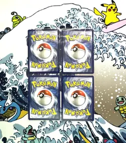 Mega Manectric EX 050/132 Pokemon Mega Evolution MEG EN NM x4 Playset - Image 2