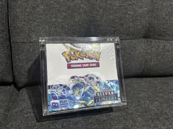 Pokemon TCG Sword & Shield Silver Tempest Booster Box SEALED with Acrylic case - Image 2