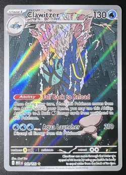 Clawitzer 141/132 - Pokemon Mega Evolutions Illustration Rare-NM - Image 1