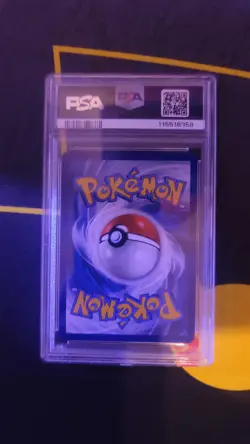 Pokemon Morty's Conviction 211/162 Temporal Forces Special Illustration PSA 9 - Image 2