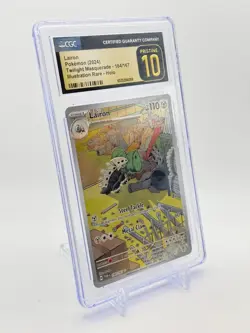 2024 Pokemon S&V Twilight Masquerade LAIRON #184 CGC 10 Pristine - Image 4