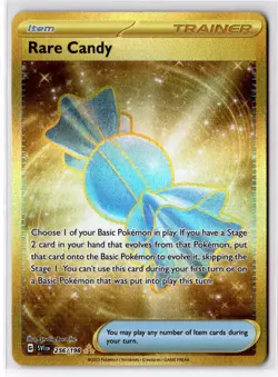 Pokemon Rare Candy 256/198 SV01: Scarlet & Violet Base Set Hyper Rare NM - Image 1