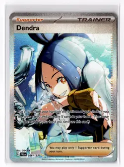 Pokemon Dendra 266/193 SV02: Paldea Evolved Special Illustration Rare NM - Image 1