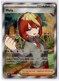 Pokemon Mela 140/131 SV: Prismatic Evolutions Ultra Rare NM - Image 1