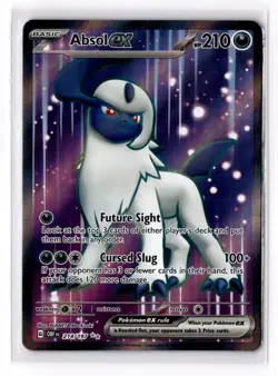 Pokemon Absol ex 214/197 SV03: Obsidian Flames Ultra Rare NM - Image 1