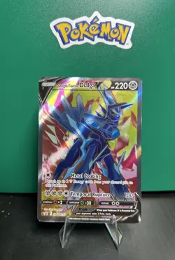 Origin Forme Dialga V SWSH255 Sword & Shield Holo Black Star Promo Pokemon - NM - Image 2