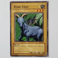 Dark Gray - LOB-011 - HP - Common - Unlimited - Yugioh - 2010 Reprint - Image 1