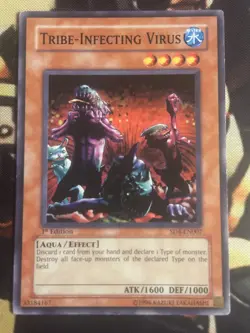 Yugioh: Tribe-Infecting Virus - SD4-EN007 - Common - 1st Edition - MP - Image 1