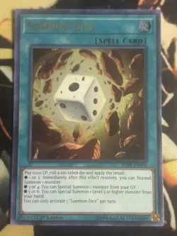 Yugioh: Summon Dice - BLRR-EN002 - Ultra Rare - 1st Edition NM - Image 1