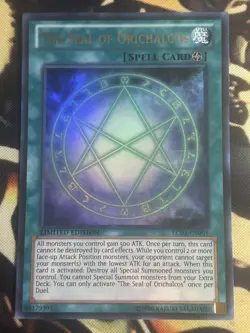 Yugioh: The Seal Of Orichalcos - LC03-EN001 - Ultra Rare - Limited Edition - LP - Image 1