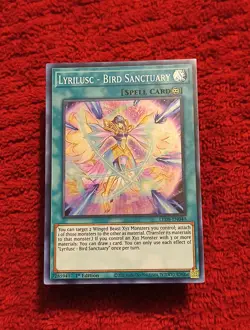 Yugioh! Lyrilusc - Bird Sanctuary - LED8-EN040 - Super Rare - 1st Edition Near M - Image 1