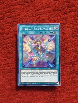 Yugioh! Lyrilusc - Bird Sanctuary - LED8-EN040 - Super Rare - 1st Edition Near M - Image 2
