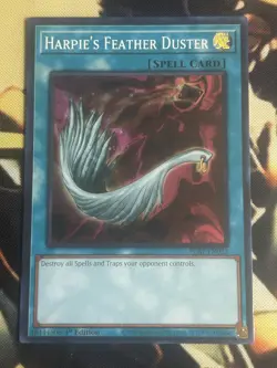 Yugioh: Harpie's Feather Duster - EGS1-EN022 - Super Rare - 1st Edition - NM - Image 1