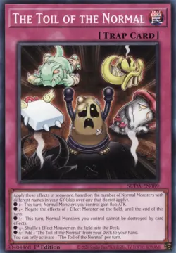 Yugioh - The Toil of the Normal - Common - SUDA-EN089 - NM - English - Image 1