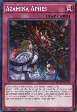 Yugioh - Azamina Aphes - Common - SUDA-EN070 - NM - English - Image 1