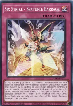 Yugioh - Six Strike - Sextuple Barrage - Common - SUDA-EN078 - NM - English - Image 1