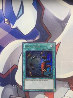 Yugioh Heavy Storm LCYW-EN061 Ultra HP Damaged - Image 1