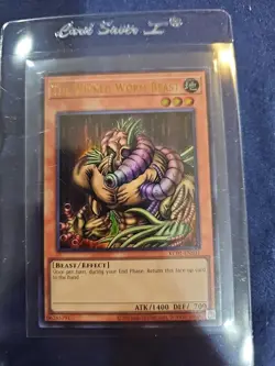2024 Yugioh Kaiba Case KC01-EN031 The Wicked Worm Beast Ultra Rare - Image 1