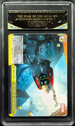 Weiss Schwarz Cards JPN. Marvel Thor Odinson The God of Thunder PCG 9.5 MINT - Image 1