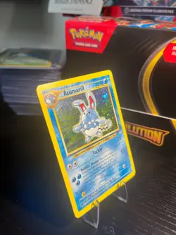Azumarill Pokemon TCG Trading Card - RARE HOLO - 2/111 Neo Genesis - Image 2
