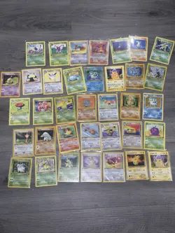 Pokemon Lot 36 Cards In Total 1999 Pikachu Charizard Blastoise READ DESCRIPTION - Image 1