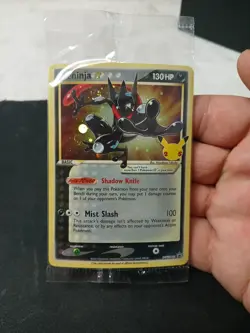 Pokemon Greninja Star SWSH144 SWSH: Sword & Shield Promo Cards Holo With SWIRL - Image 1