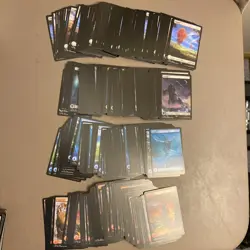 Full Art Lands Lot of 336 Cards Final Fantasy MTG - FREE SHIP - Image 1