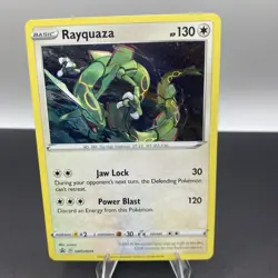 Rayquaza SWSH029 Sword & Shield Black Star Promo Holo Pokemon Card NM - Image 1