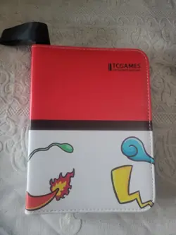 400 Pocket TCGames Pokemon Card Binder - Kanto Friends Tail Theme - Image 1