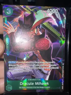 Dracule Mihawk (Illustration Box Vol.4) ST12-003 One Piece Promotion Cards Foil - Image 1
